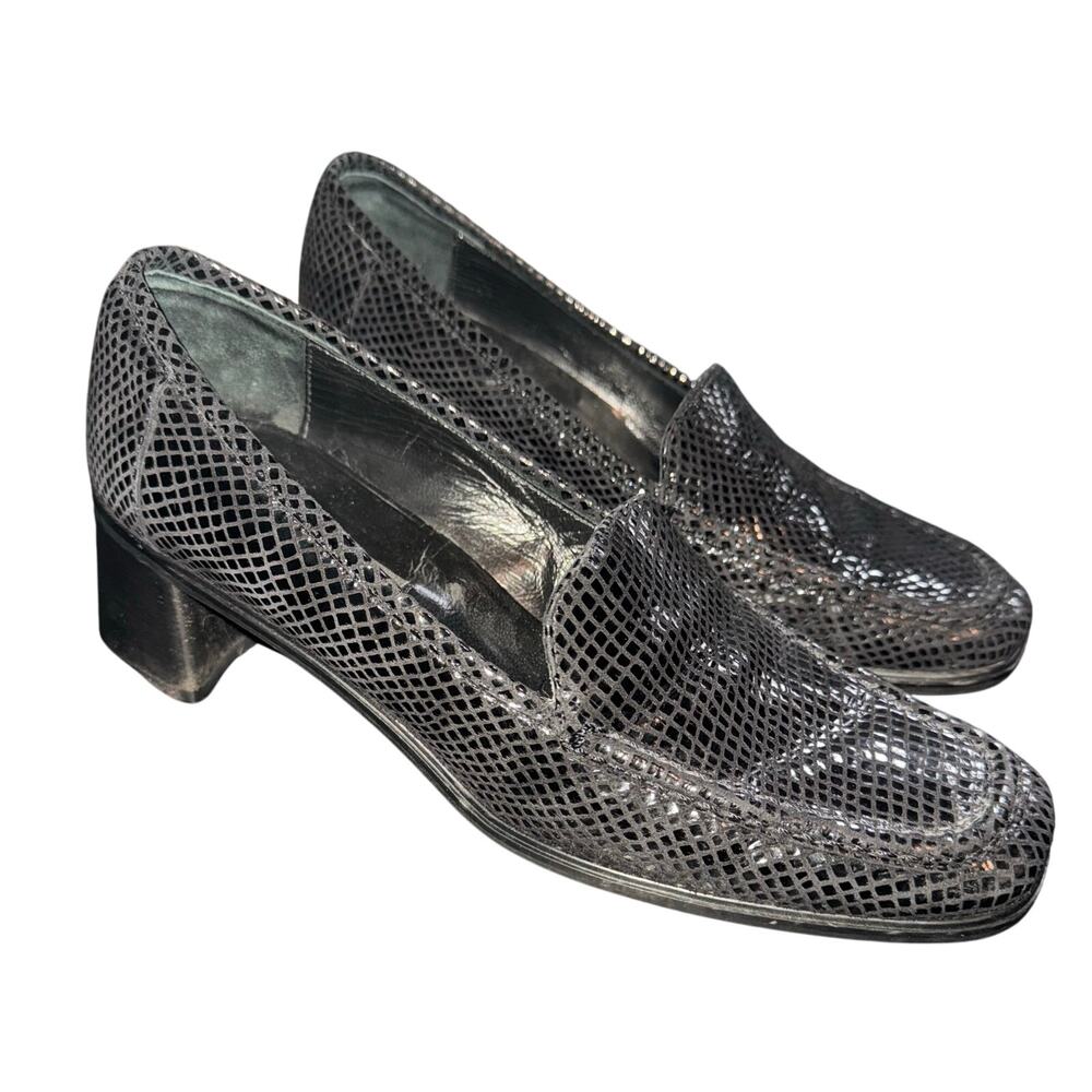Sesto Meucci Animal Print Leather Upper loafers - size 9 - N23